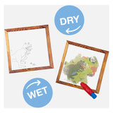 Dam magical painting - dinosaur