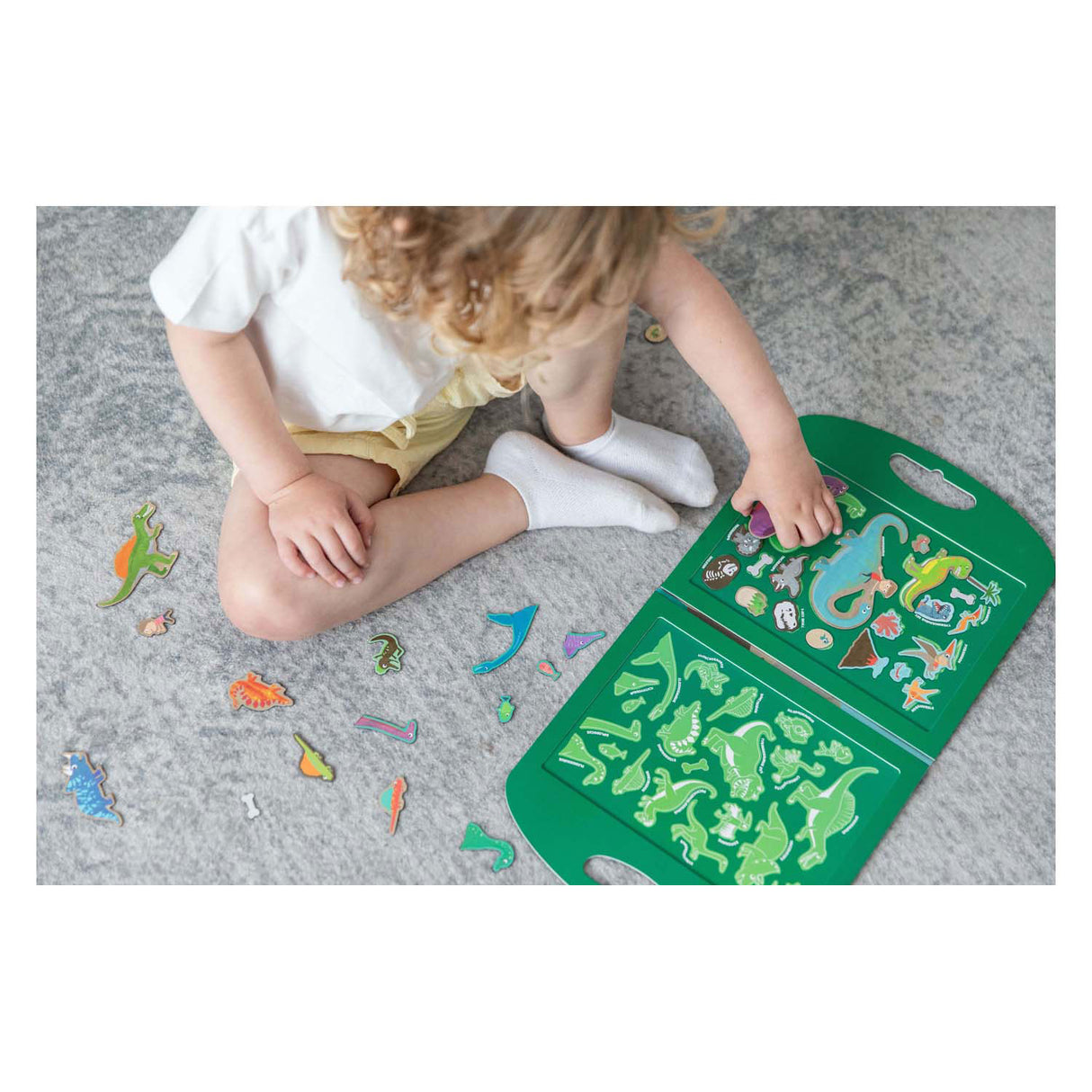 Selecta Magna Carry - Dinosaurus magneetboek