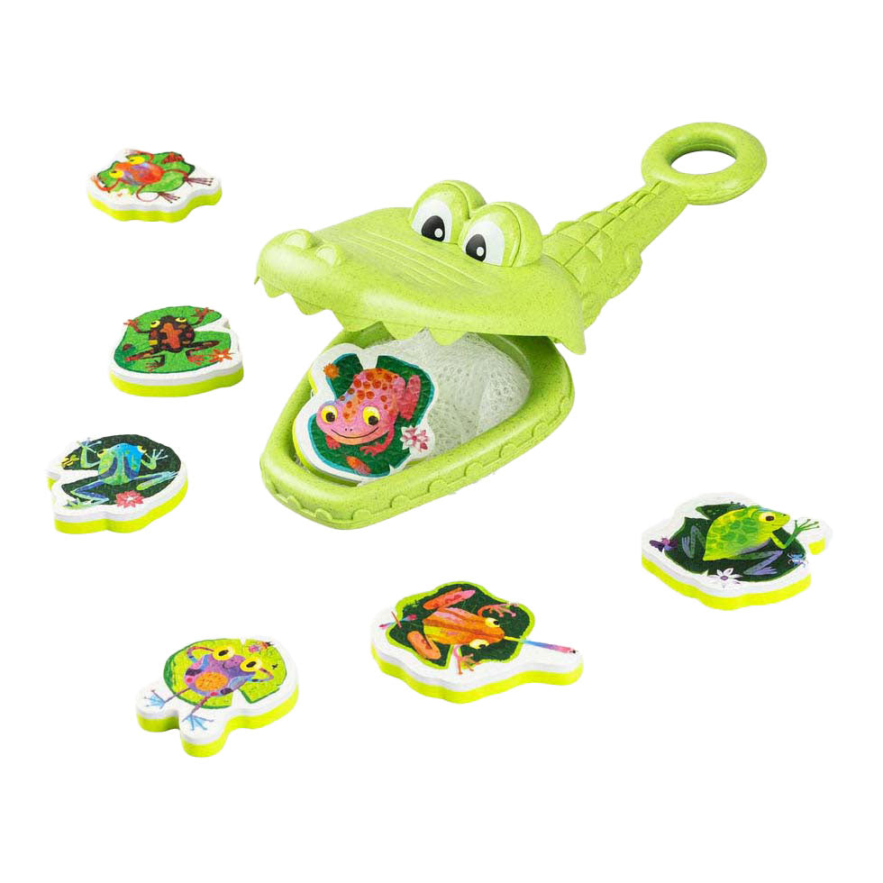 Selecta Croc Chasey Fish Game Bath Toys