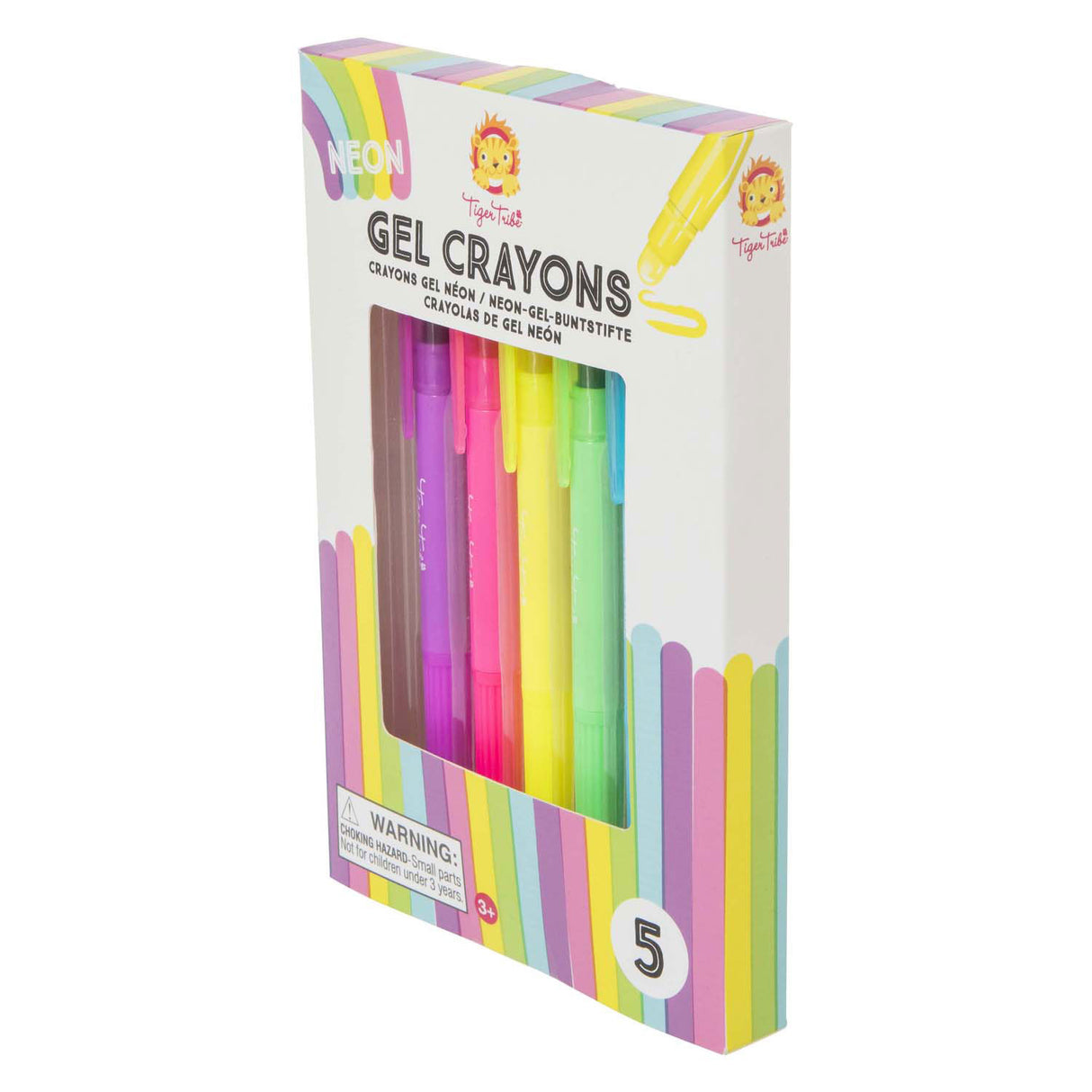 Selecta neon gel kritt, 5.