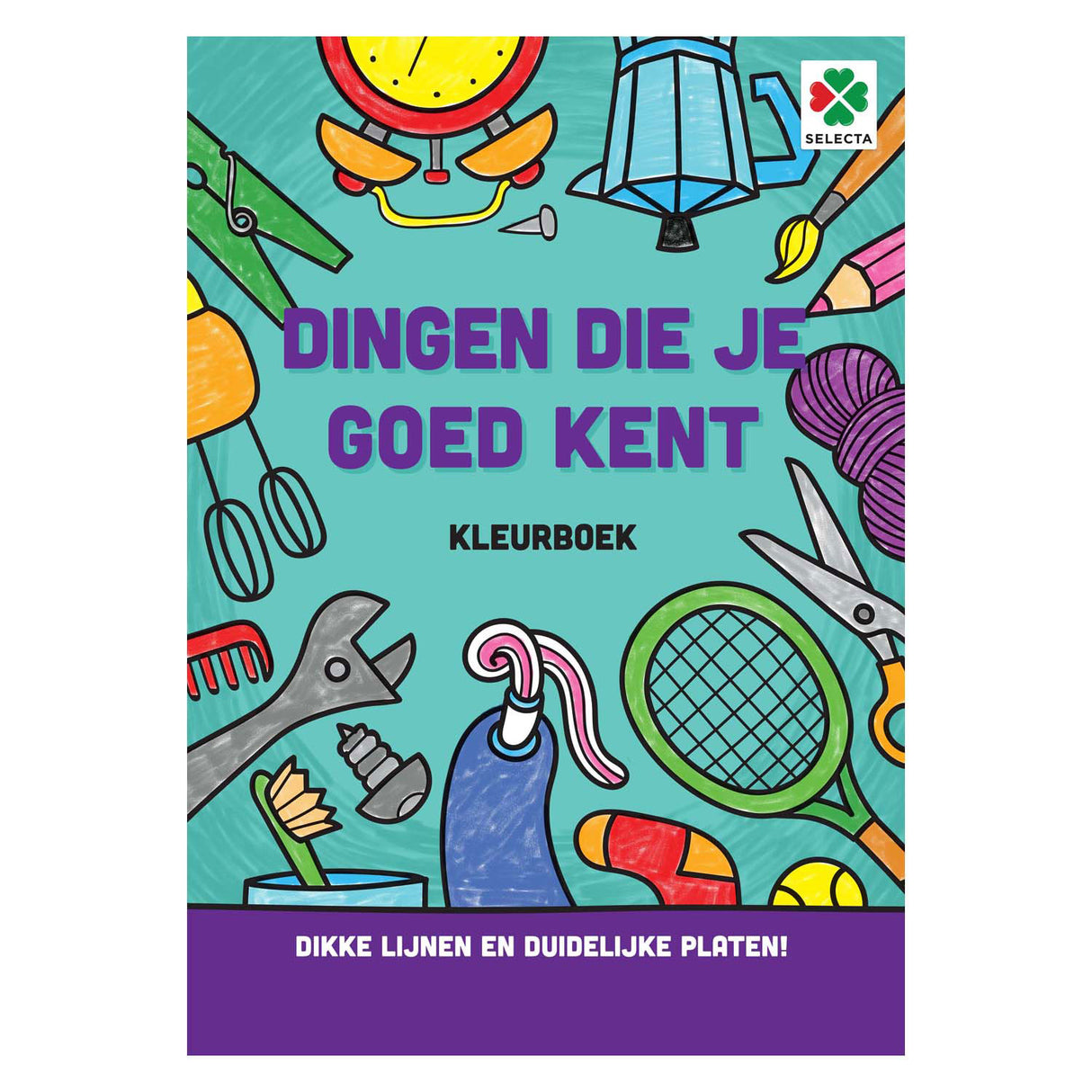 Selecta ting du vet godt fargeleggingsbok