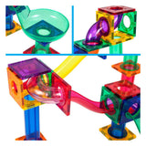 Selecta picassotiles marble run - magnetic building tiles - 50 pcs.