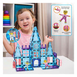 Selecta picassotiles vintertema - magnetiske bygningsfliser, 72 stk.