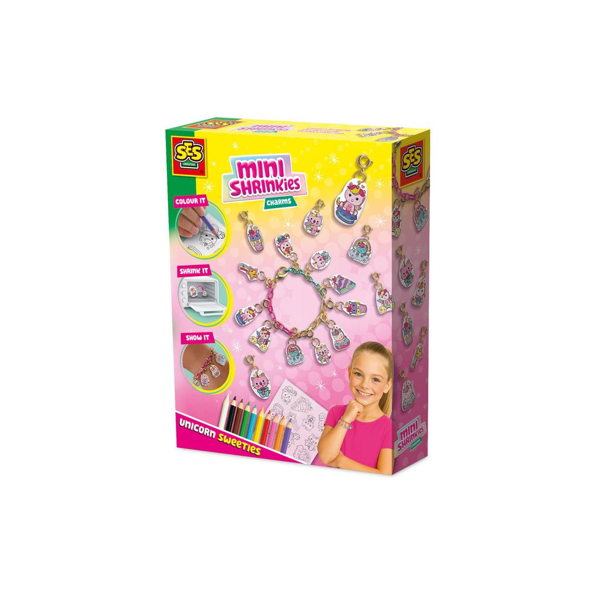 Ses mini shrinkies charms unicorn