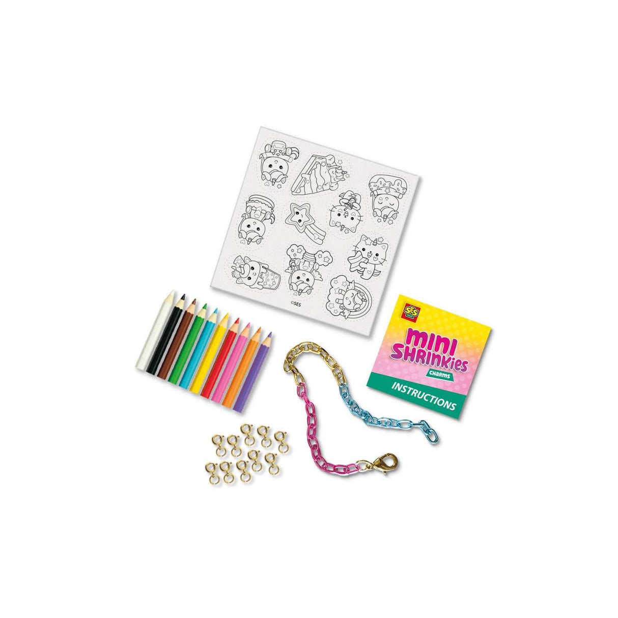 Ses mini shrinkies charms unicorn