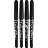 Calligraphy markers, line width 1.4 + 2.5 + 3.6 + 4.8 mm, black, 4 pieces 1 box