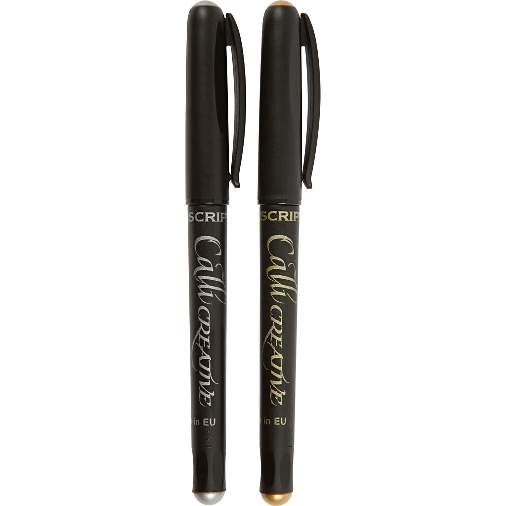 Calligraphy pens, thickness 2.4 mm, 2 pieces 1 box
