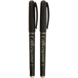 Calligraphy pens, thickness 2.4 mm, 2 pieces 1 box