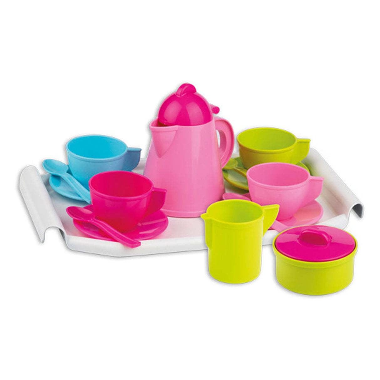 Androni tray with tea set