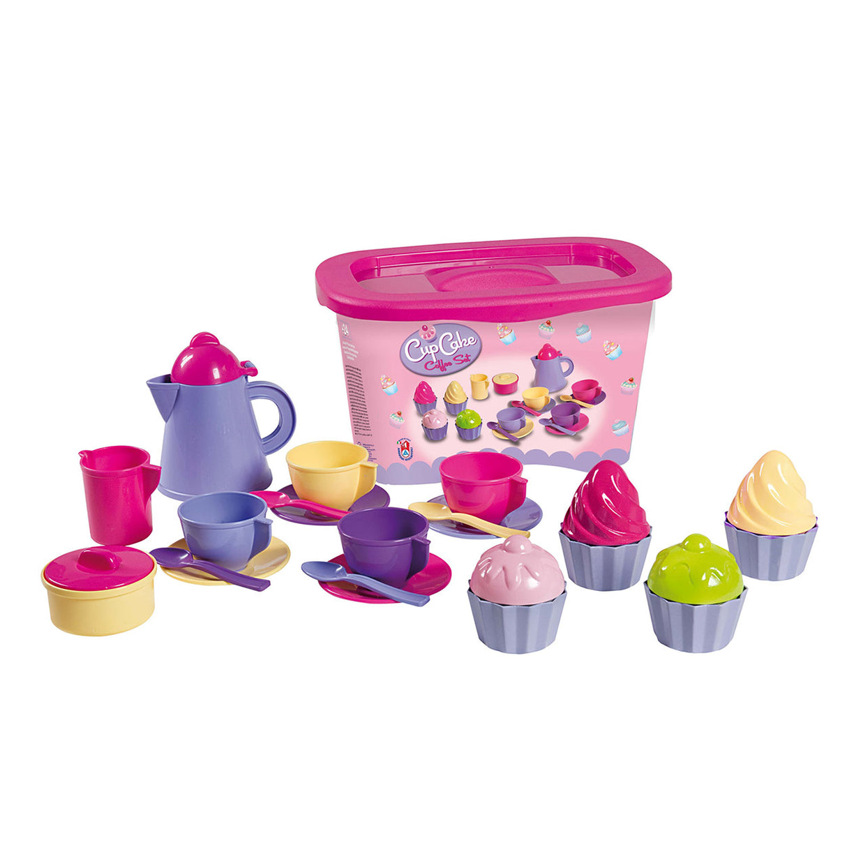Androni Coffee Cupcake's Set In Storage Box