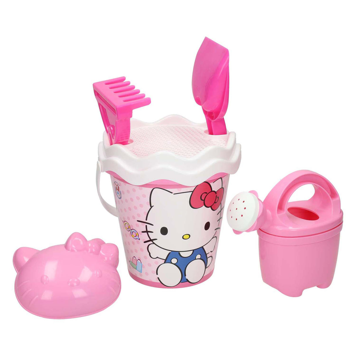Androni vedro set za plažo hello kitty, 6 kosov.