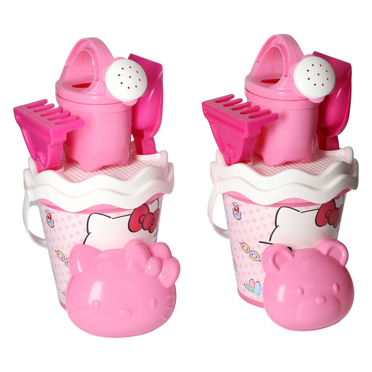 Androni vedro set za plažo hello kitty, 6 kosov.