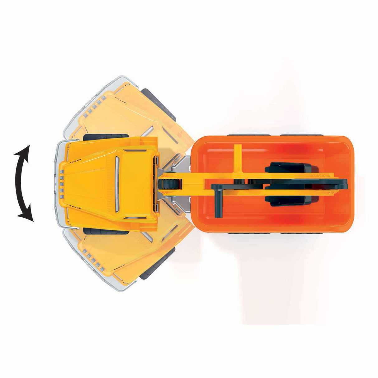 Androni Mega Kiepvrachtwagen with Grijper, 75cm
