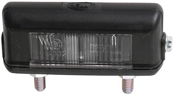 Hella license plate lights left e12 4033