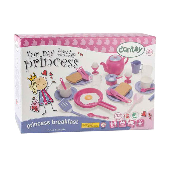 Den Dantody Prinzessin Service agestallt, 32DlG Stéieren.