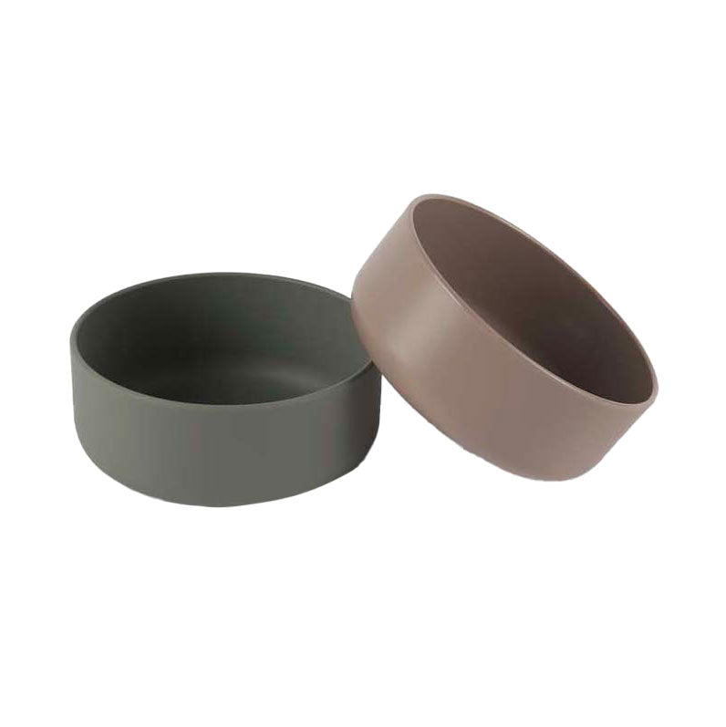 Dantoy Schossel Set Mokka Olivegréng, 2 Stéck.