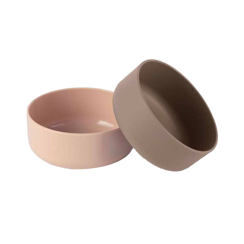 Dantoy skålsett beige mokka, 2 stk.