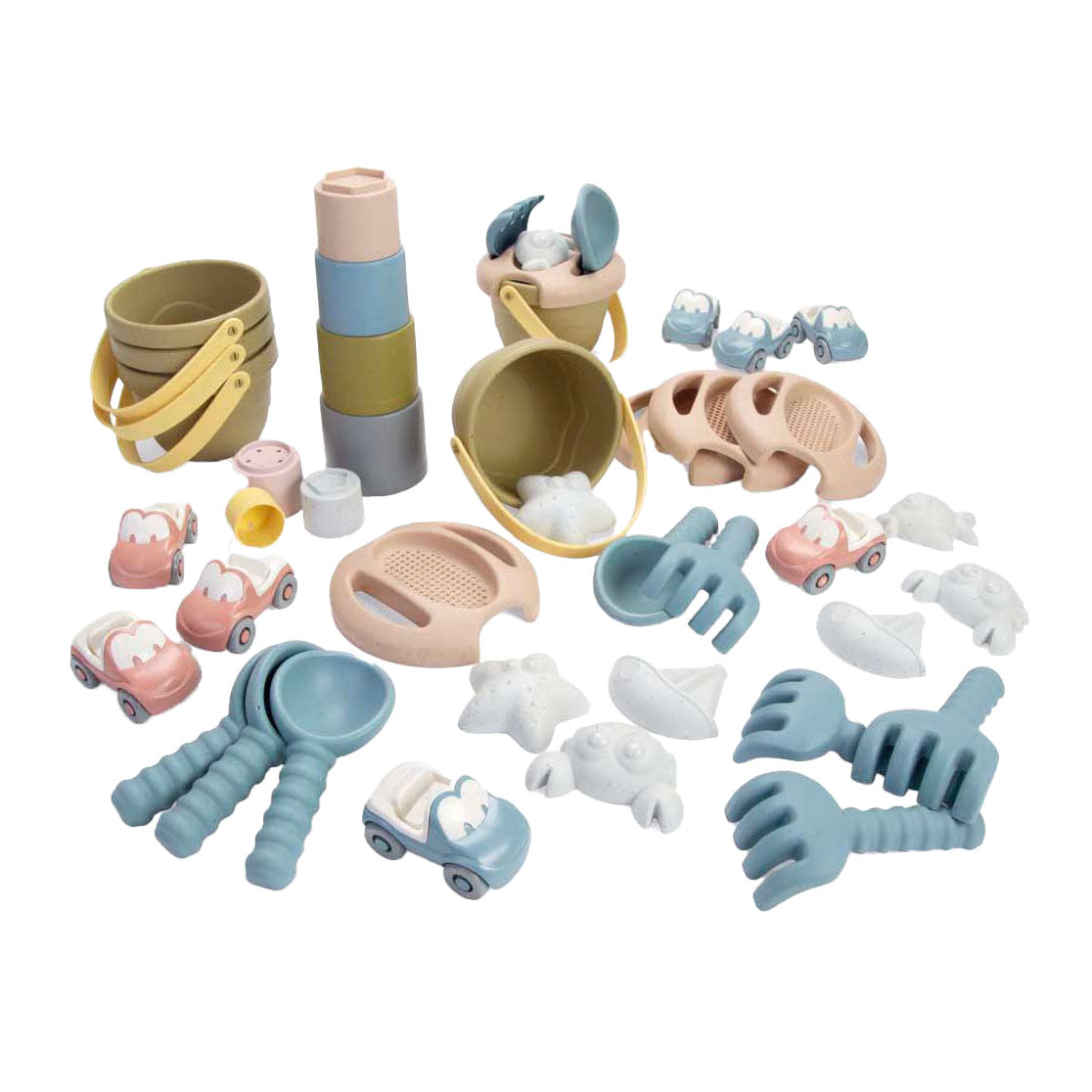 Set da gioco con sabbia Dantoy, 43 pezzi.