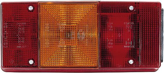 Hella achterlicht serie 007 547 sbbk lights uni 3functions