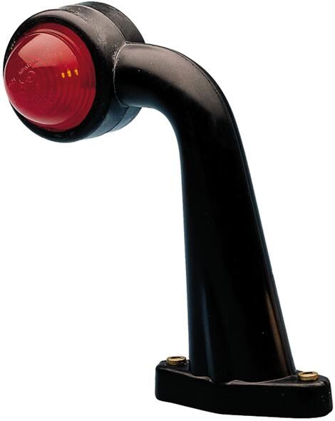 Hella driving light clearance light white red uni rubber arm