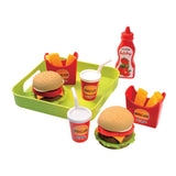 Ecoiffier 100% kokk hamburgersett på brett
