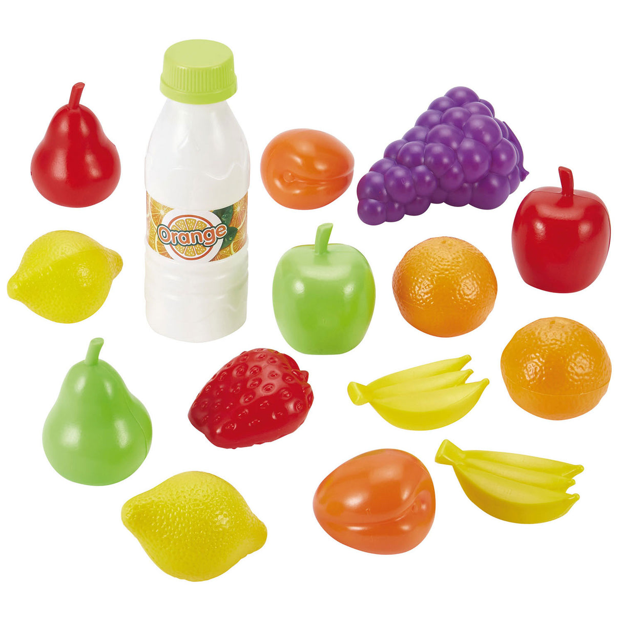 Os brinquedos ecológicos comem frutas e vegetais, 15dlg.