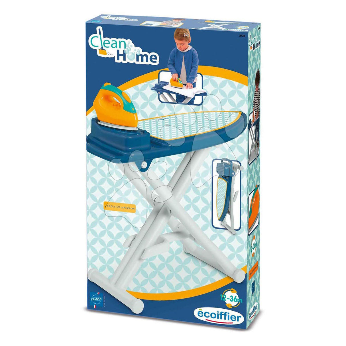 Ecoffier ecoiffier clean home ironing board