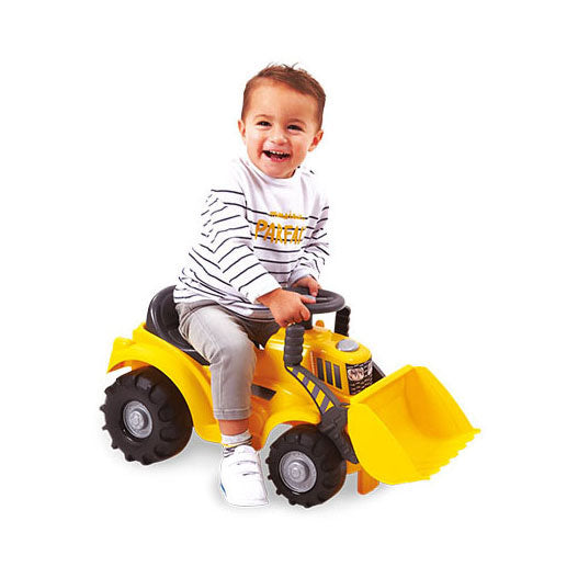 Tarracóir siúlóide Ecoiffier maxi le lódóir tosaigh