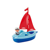 Ecoiffier Sailboat con figura de juego, 22 cm