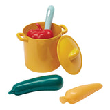 Ecoiffier Play Set Pans and PlayetS avec Cardboard Stove, 20DLG.