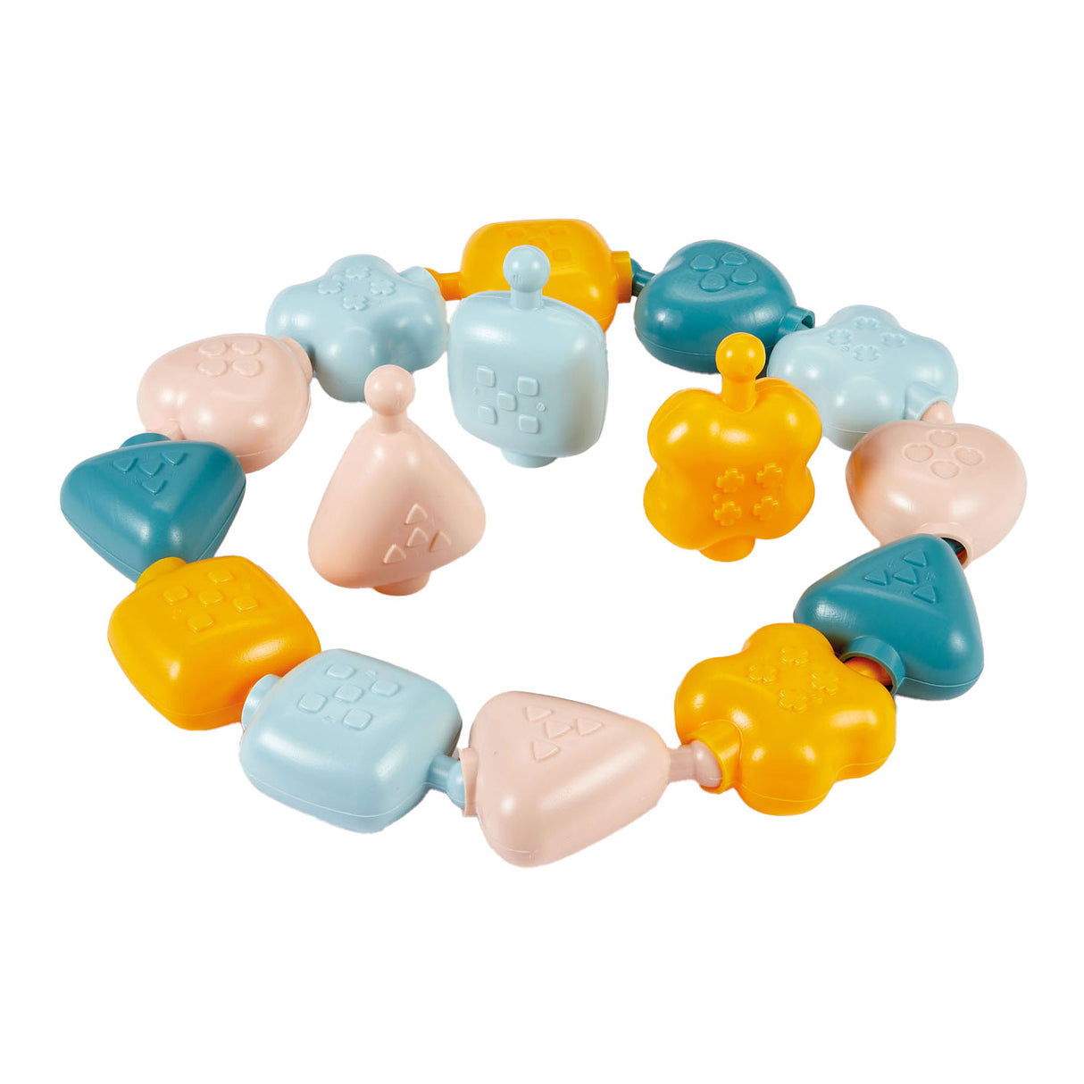 Abrick motoros gyöngyépítő játékkészlet, 16 darab.