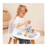 Ecoiffier care - baby feeding set in suitcase, 8 pcs.