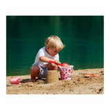 Ecoiffier Strandset strawberry, 6dlg.