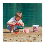 Ecoiffier Strandset strawberry, 6dlg.