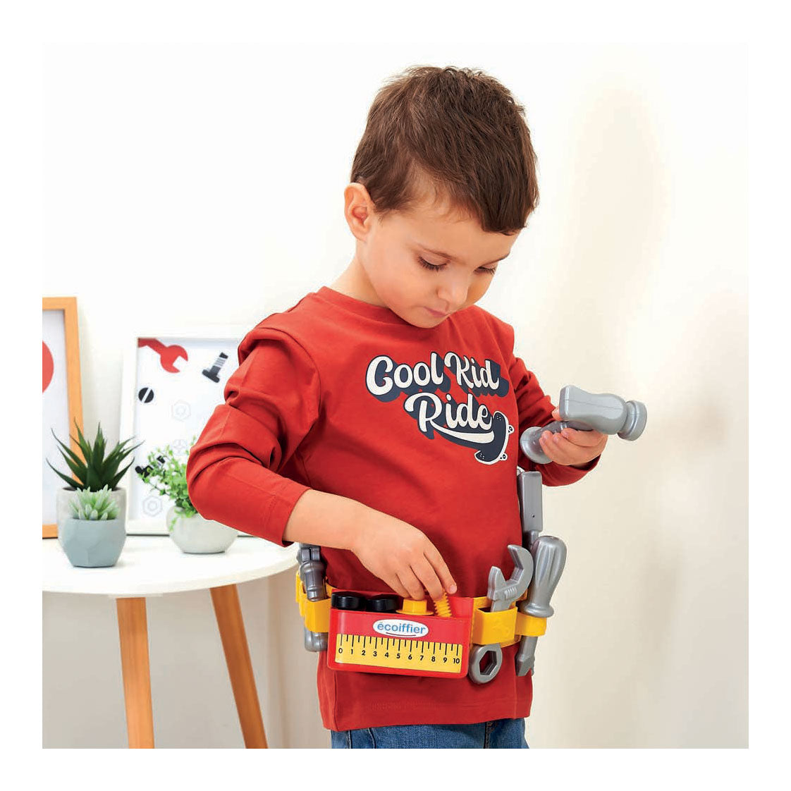 Ecoiffier Tool Belt v Coffeefer s příslušenstvím, 14DLG.