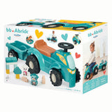 Ecoiffier steierbaren Trakter mat Trailer - 15 Stéck.