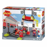 Ecoiffier abrick playset pit stop formula 1