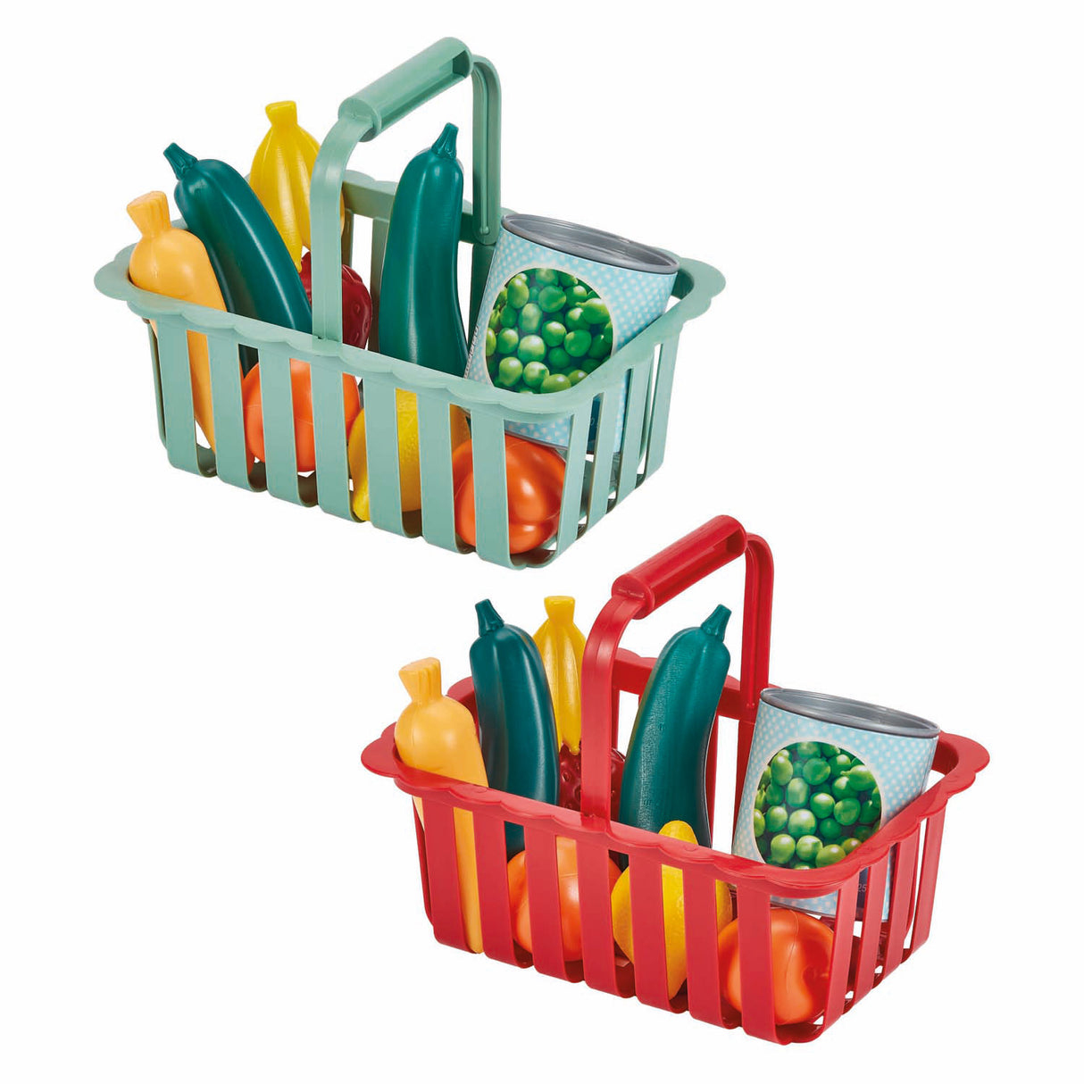 Cesta de frutas e legumes Ecoiffier - 21,5cm