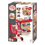 Ecoiffier 100% Chef shop counter and trolley - 20 pcs.