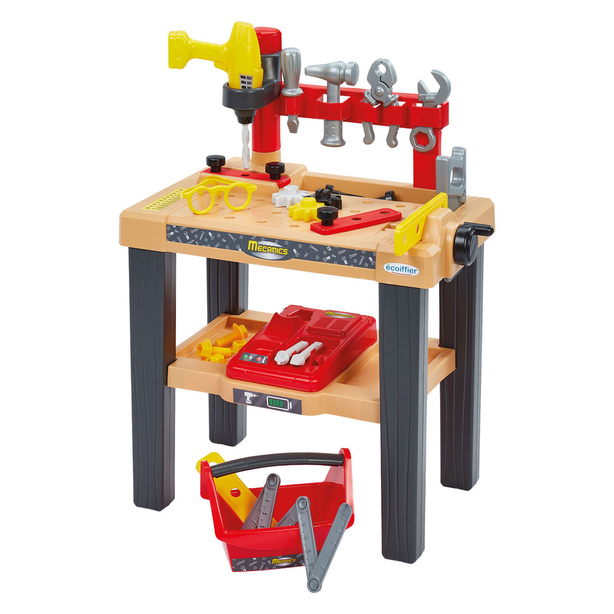 Ecoiffier mechanics workbench - 29 pcs.