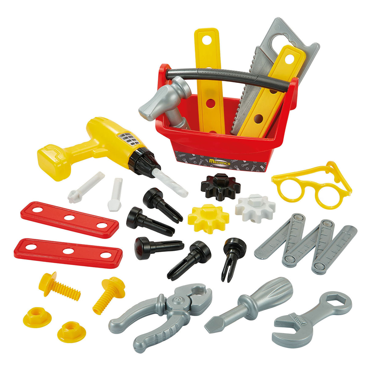 Ecoiffier mechanics workbench - 29 pcs.