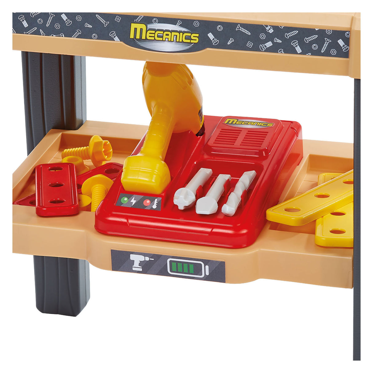 Ecoiffier mechanics workbench - 29 pcs.