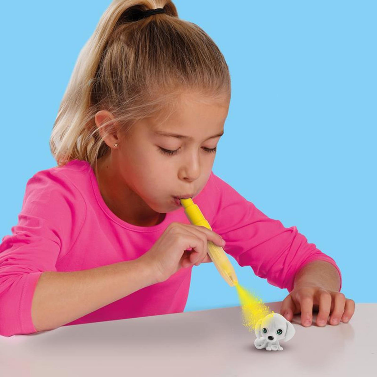 Ses blow airbrush pens - puppies surprise, 3 pcs.