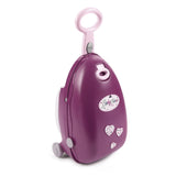 Carrinho de cuidados com enfermeira bebê smoby 3in1