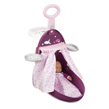 Carrinho de cuidados com enfermeira bebê smoby 3in1