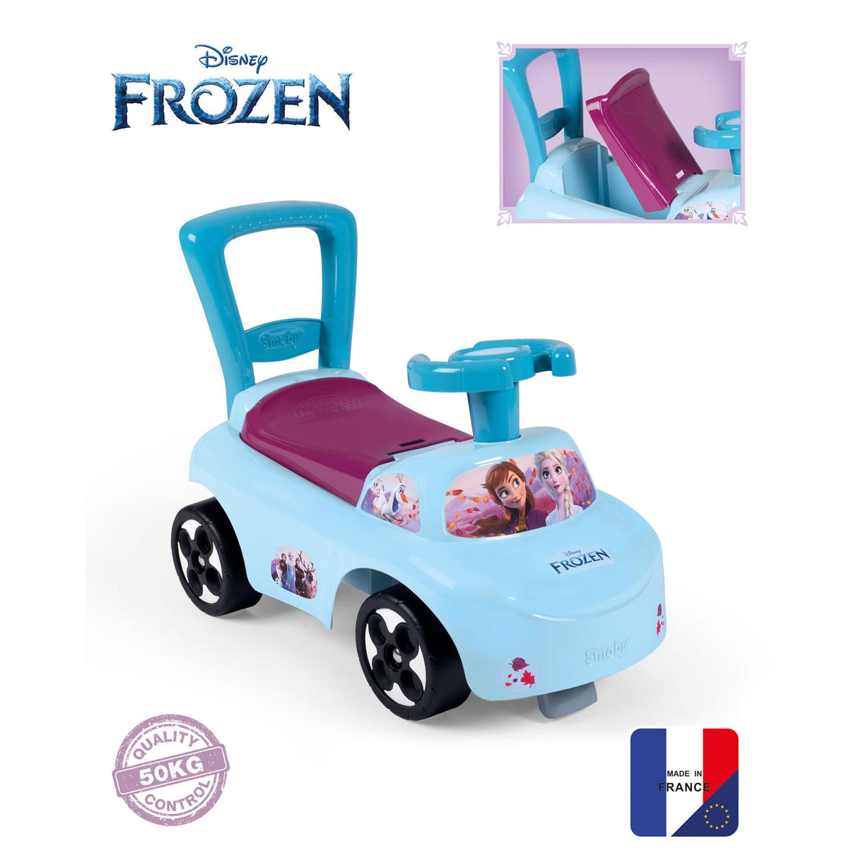 Smoby Frozen Auto Ride sur