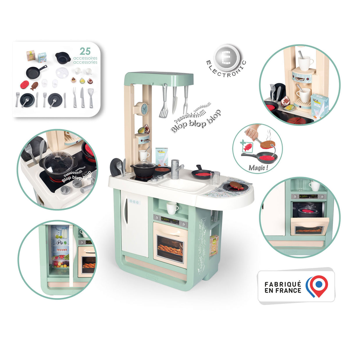 Smoby Cherry kitchen 25dlg.