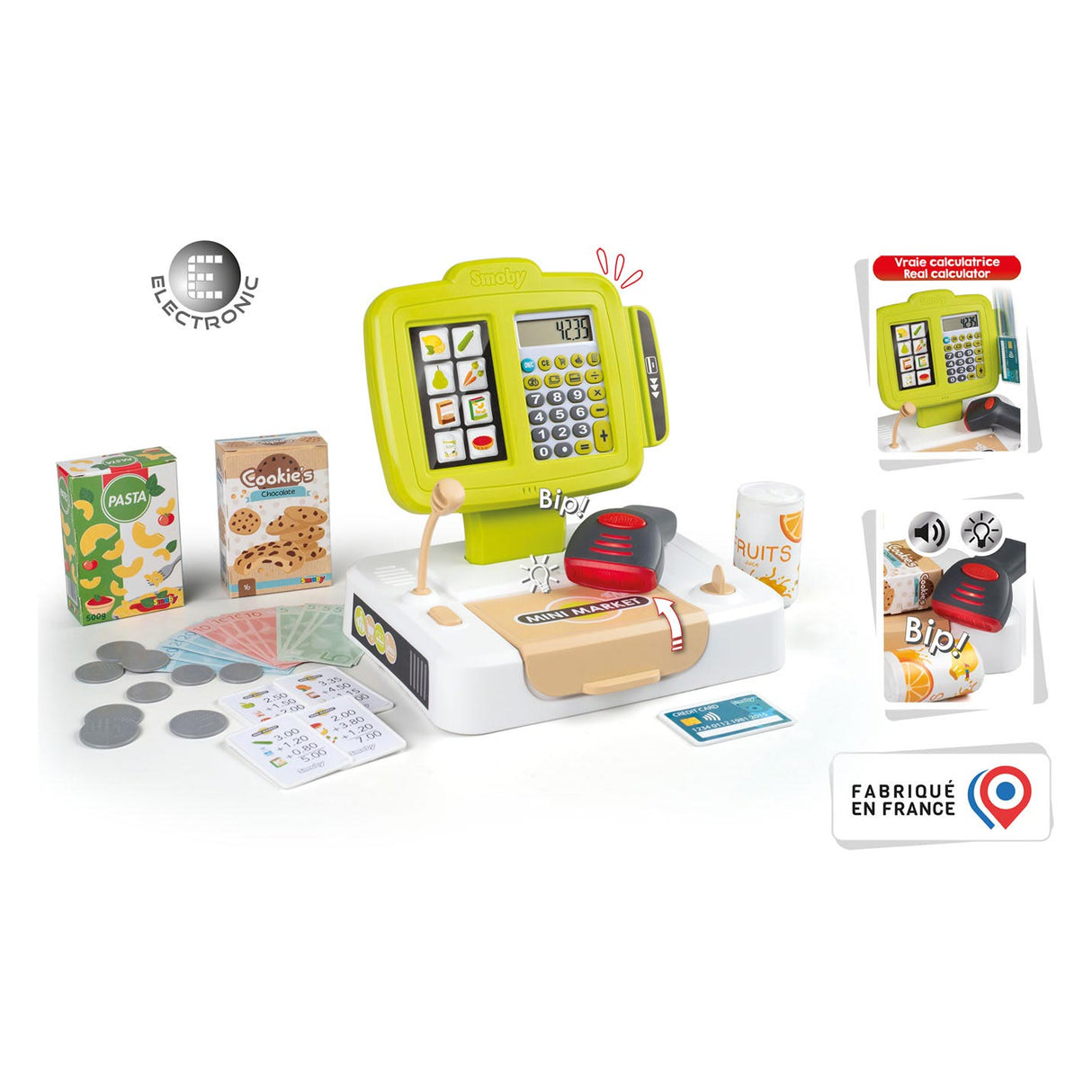 Smoby Kassa z akcesoriami 30dlg.