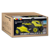 Smoby Farmer XL Steptractor mit Anhängergrün