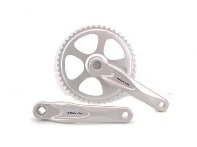 Miranda Alfa 1 Crank Set 46t 3 32 ", Silver